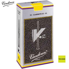 VANDOREN Bb Clarinet  V-12 Reeds Box of 10 Reeds ลิ้นบีแฟลตคลาริเน็ต