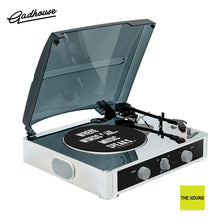 GADHOUSE Brad Retro Record Player Limited Edition Turntable เครื่องเล่นแผ่นเสียง Chrome Metallic (Pre-order)