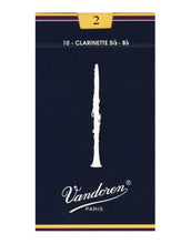 VANDOREN Traditional Bb Clarinet Reeds Box of 10 Reeds ลิ้นบีแฟลตคลาริเน็ต