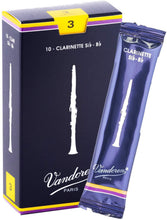 VANDOREN Traditional Bb Clarinet Reeds Box of 10 Reeds ลิ้นบีแฟลตคลาริเน็ต