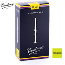 VANDOREN Traditional Bb Clarinet Reeds Box of 10 Reeds ลิ้นบีแฟลตคลาริเน็ต