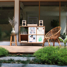 GADHOUSE Hampton Record Console ตู้โชว์แผ่นเสียง